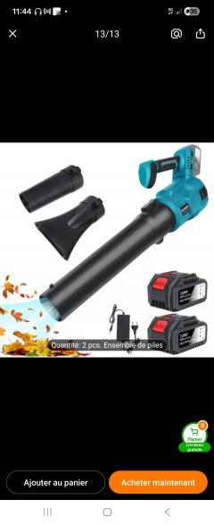 Location aspirateur souffleur